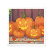 Jack-O-Lantern Pompoenen Halloween Feest