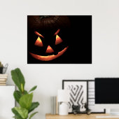 Jack-O-Lantern Poster (Thuiskantoor)