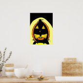 Jack O' Lantern Poster Print - OOAK Artwork (Keuken)
