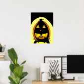 Jack O' Lantern Poster Print - OOAK Artwork (Thuiskantoor)