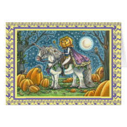 JACK O LANTERN PRINCE OP ZIJN MAGIC UNICORN, KAART
