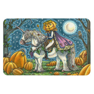JACK O LANTERN PRINCE OP ZIJN MAGIC UNICORN MAGNEET