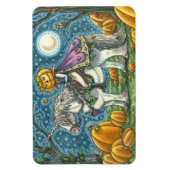 JACK O LANTERN PRINCE OP ZIJN MAGIC UNICORN MAGNEET (Verticaal)