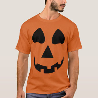 Jack O' Lantern Pumpkin Dames Halloween Costume T-shirt