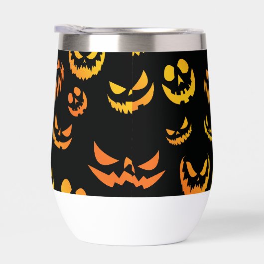 Jack O Lantern Pumpkin Face (Rechts)