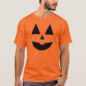 Jack-O-Lantern Pumpkin Face Halloween T-shirt (Voorkant)