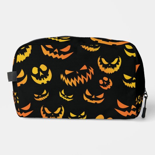 Jack O Lantern Pumpkin Face Toilettasje (Voorkant)