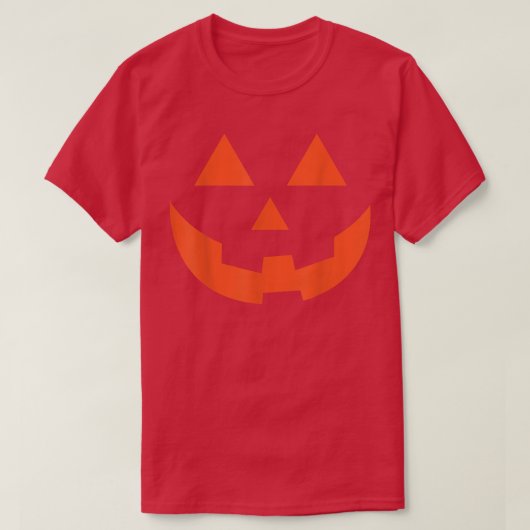 Jack O Lantern Pumpkin Halloween Costume T-shirt (Design voorkant)
