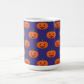 Jack-O'-Lantern Pumpkin Halloween Pattern Koffiemok (Center)