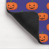 Jack-O'-Lantern Pumpkin Halloween Pattern Muismat (Hoek)