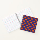 Jack-O'-Lantern Pumpkin Halloween Pattern Notitieboek (Binnen)