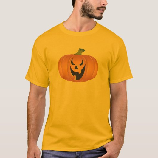 Jack O Lantern Pumpkin Halloween Shirt (Voorkant)