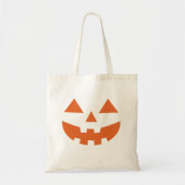 Jack O Lantern Pumpkin Halloween Tote Bag (Voorkant)