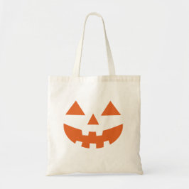 Jack O Lantern Pumpkin Halloween Tote Bag