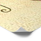 Jack O' Lantern Pumpkin Hay Field Poster (Hoek)