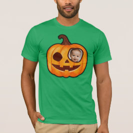 Jack o lantern pumpkin monster gepersonaliseerde f t-shirt