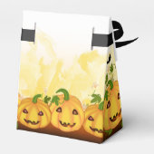 Jack O Lantern Pumpkin Patch Halloween Party Bedankdoosjes (Achterkant)
