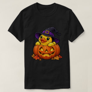 Jack-o'-lantern Rubber Eend Halloween T-shirt