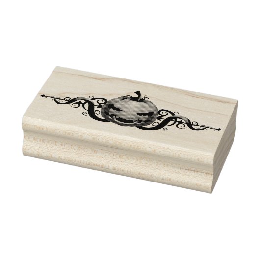 Jack-O-Lantern Rubberstempel (Stempel)