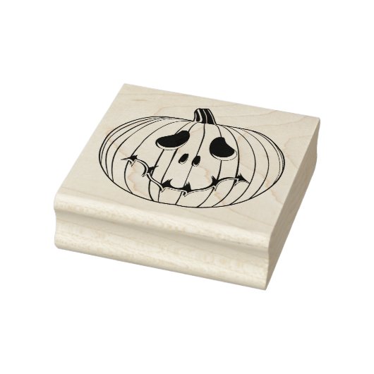 Jack-O-Lantern Rubberstempel (Stempel)