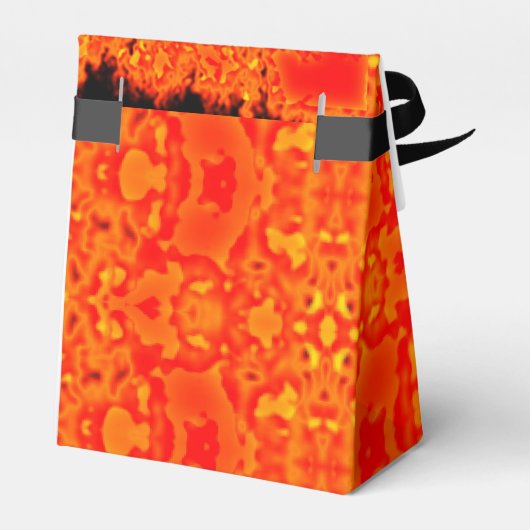 Jack-O'-Lantern schattige pompoen Halloween Bedankdoosjes (Achterkant)