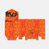 Jack-O'-Lantern schattige pompoen Halloween Bedankdoosjes (Uitgevouwen)