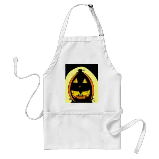 Jack o' Lantern Schort (Voorkant)