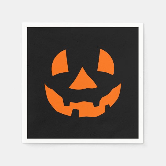 Jack O Lantern Servet (Voorkant)