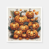Jack O Lantern Servet (Voorkant)