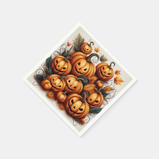 Jack O Lantern Servet (Hoek)