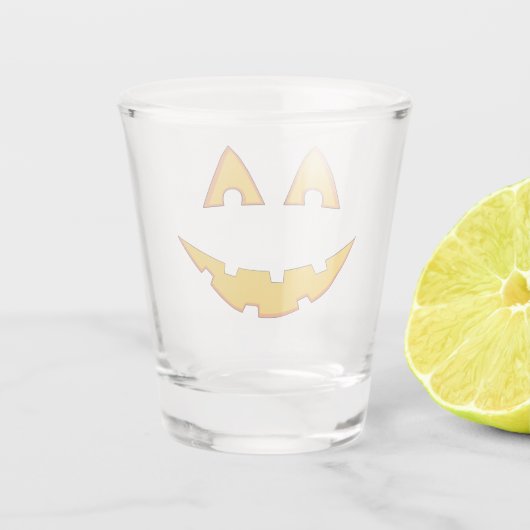 Jack-O-Lantern Shot Glas (Achterkant)