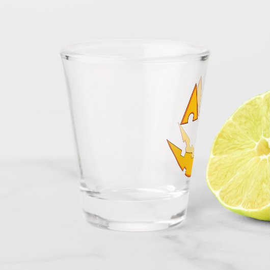 Jack-O-Lantern Shot Glas (Links)