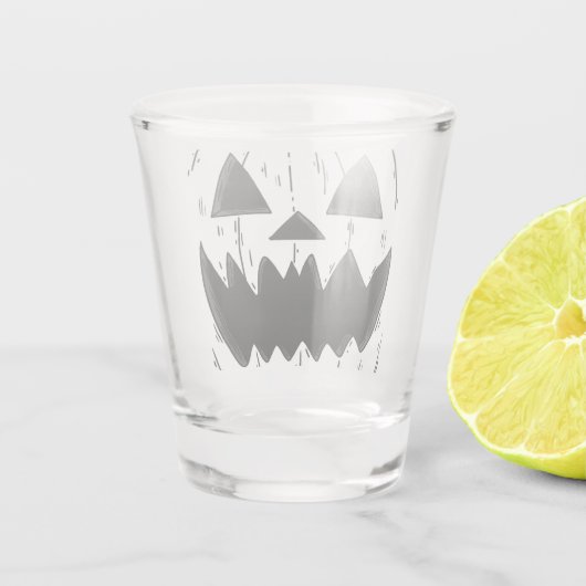 Jack O' Lantern Shot Glas (Achterkant)