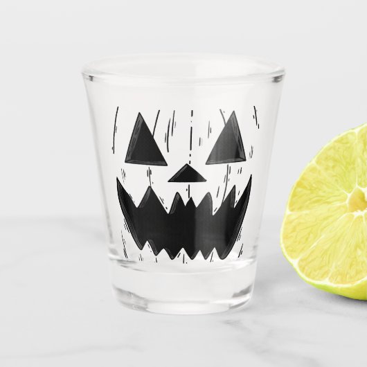 Jack O' Lantern Shot Glas (Voorkant)