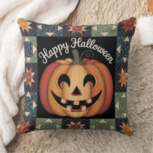 Jack-O'-Lantern Sierkussen Hoesje
