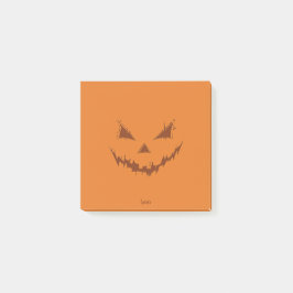 Jack O Lantern Sinaasappel Post-it® Notes