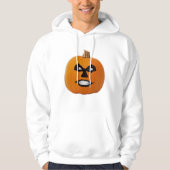 Jack o' Lantern Sinister Face, Halloween Pumpkin Hoodie (Voorkant)