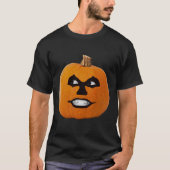 Jack O"Lantern Sinister Face Halloween Unisex T-shirt (Voorkant)