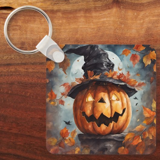 Jack O Lantern Sleutelhanger (Voorkant)