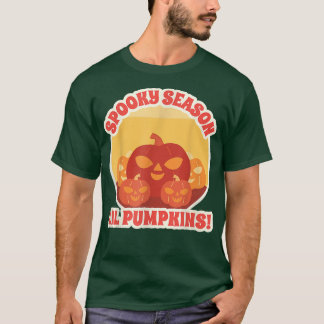  Jack O Lantern Spooky Season Lil Pumpkins T-shirt