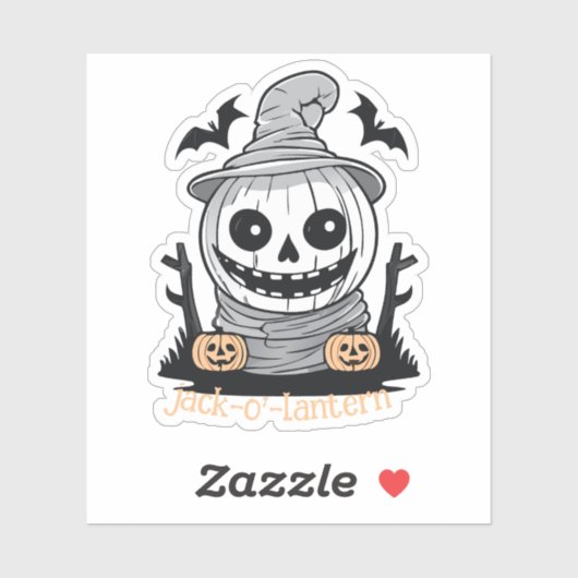 Jack-o-lantern Sticker (Vel)