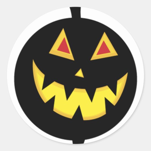 Jack o Lantern Stickers (Voorkant)