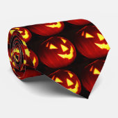 Jack O Lantern Stropdas (Opgerold)