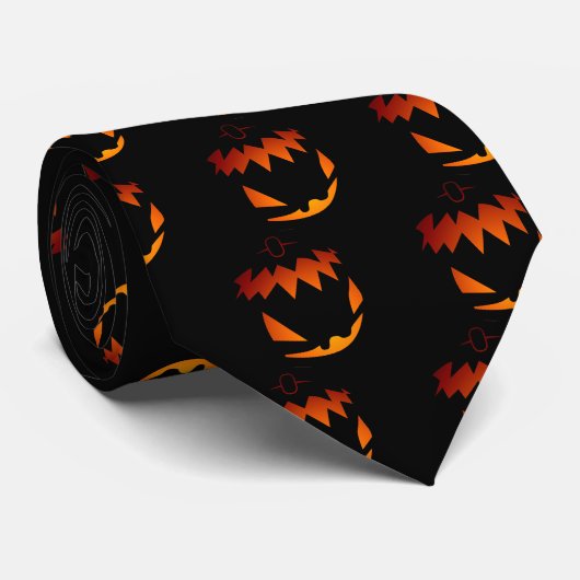Jack O' Lantern Stropdas (Opgerold)