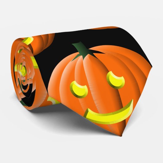 Jack O-Lantern Stropdas (Opgerold)