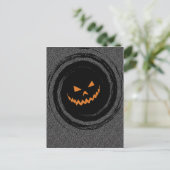 Jack O Lantern Swirl Briefkaart (Staand voorkant)