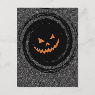 Jack O Lantern Swirl Briefkaart