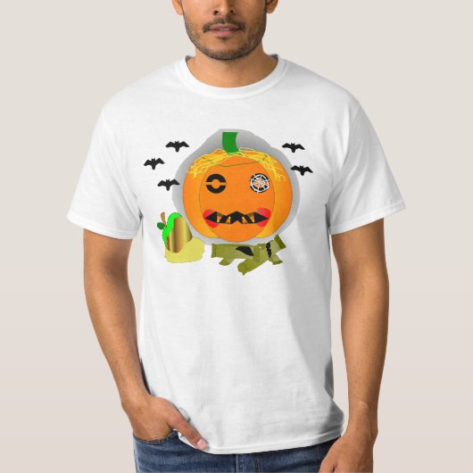 Jack-O-Lantern T-shirt (Voorkant)