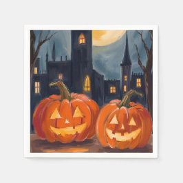 Jack-O-Lantern Verschrikking | Halloween Griezelfe Servet