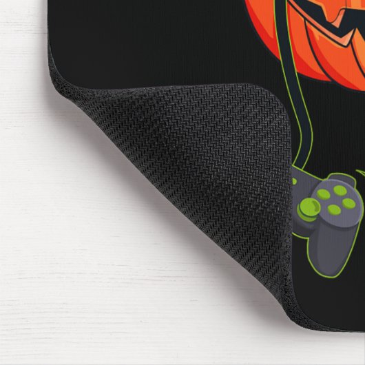 Jack O Lantern Video Gamer Controllers Halloween B Muismat (Hoek)